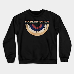 Melted Vinyl - Distortion Crewneck Sweatshirt